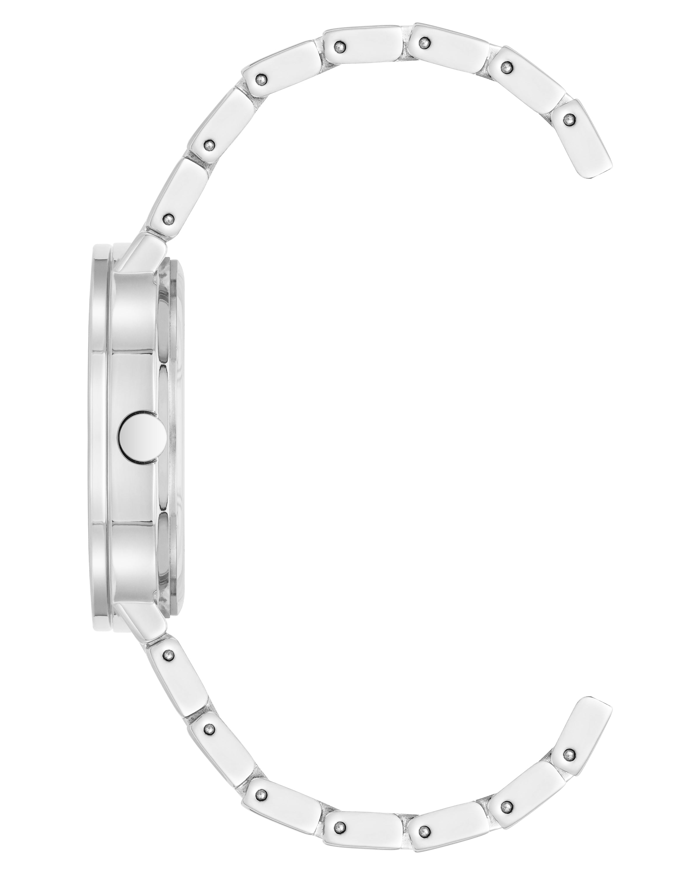 Grid-Textured Dial Watch